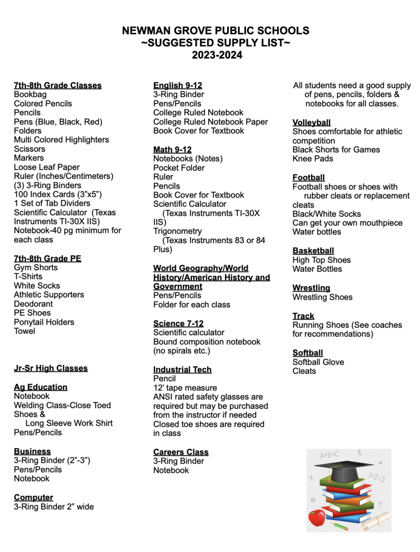 School Supplies Guide for College Freshman